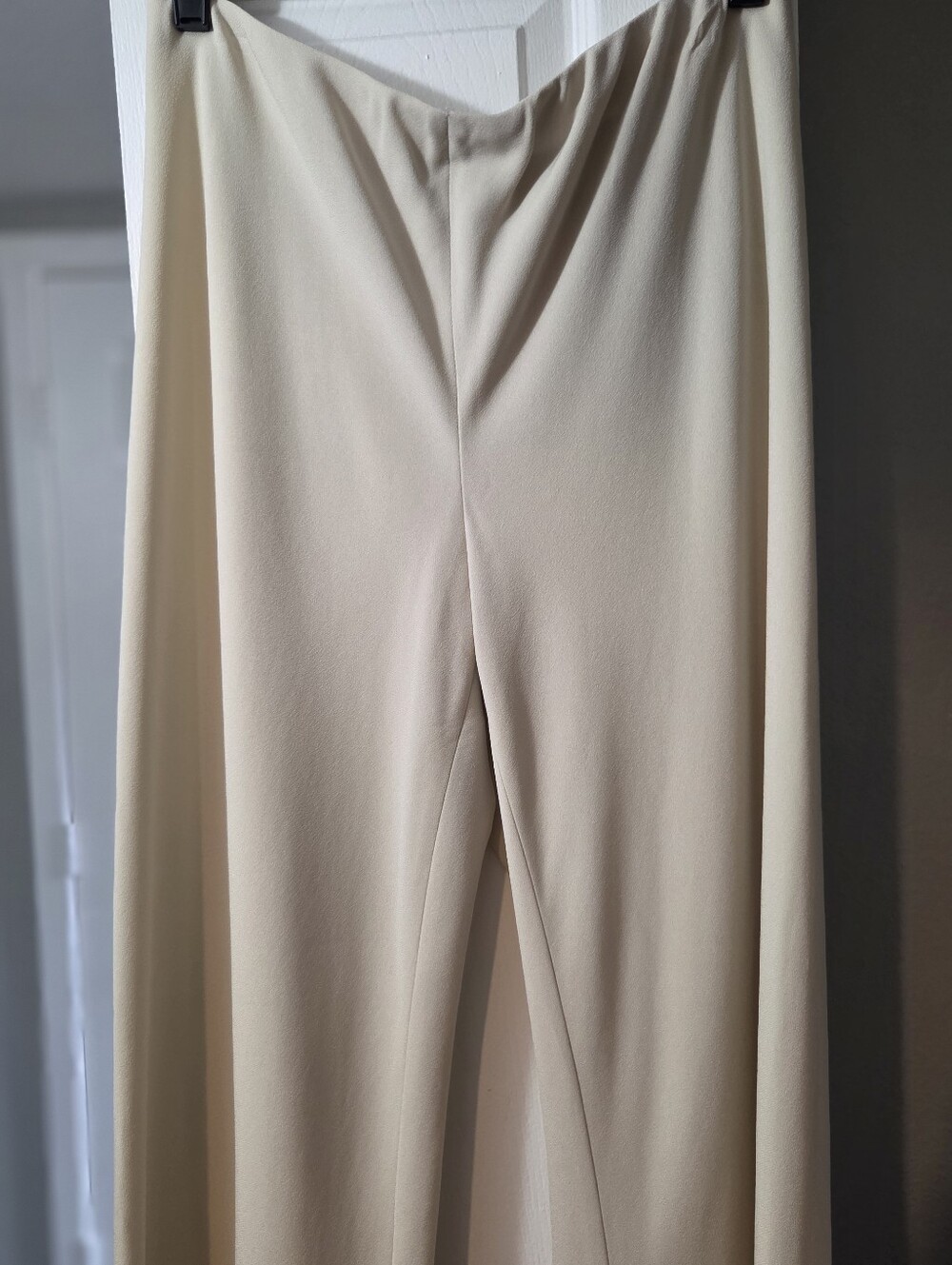 Vince Wide-Leg Cream Ponte Pants